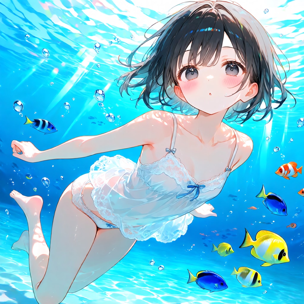 おさかなと一緒に
