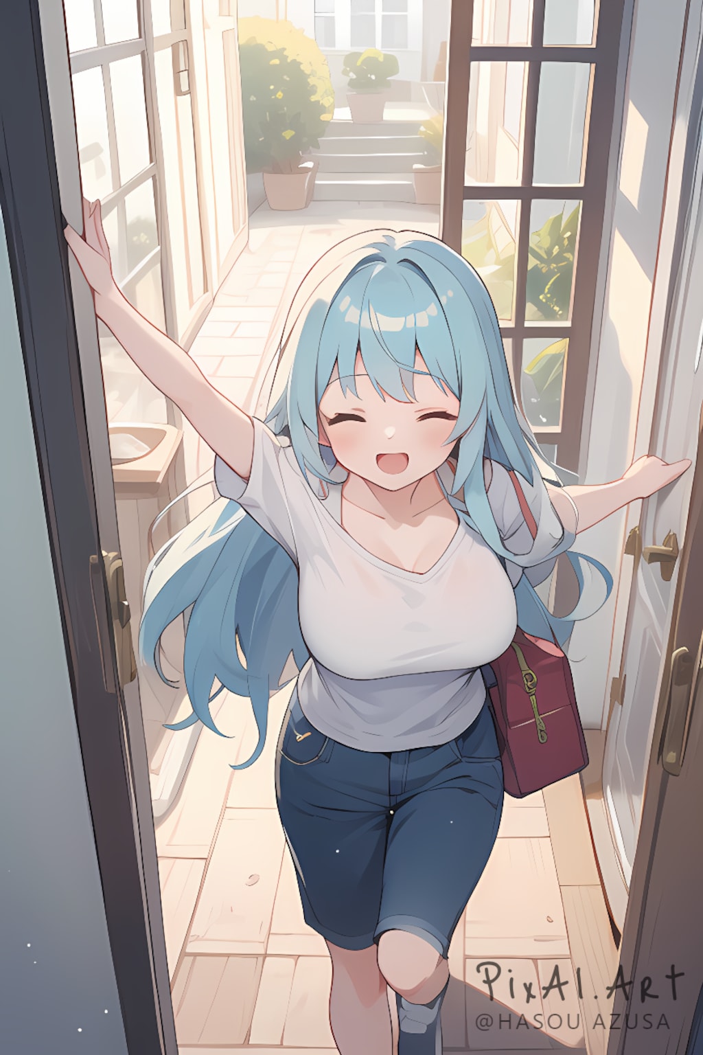 ただいまー！
