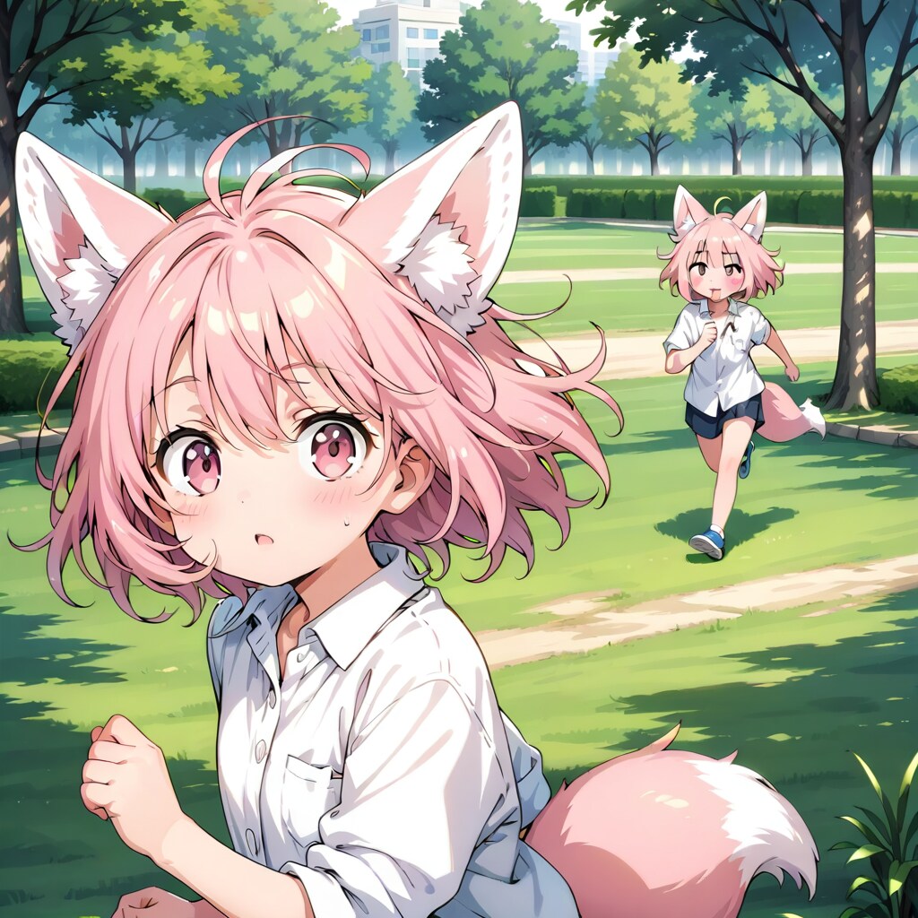 走るみなきちゃん | の人気AIイラスト・グラビア