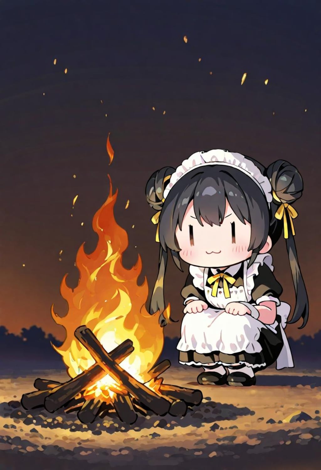 褐色コレクション：メイドさん　+おまけ