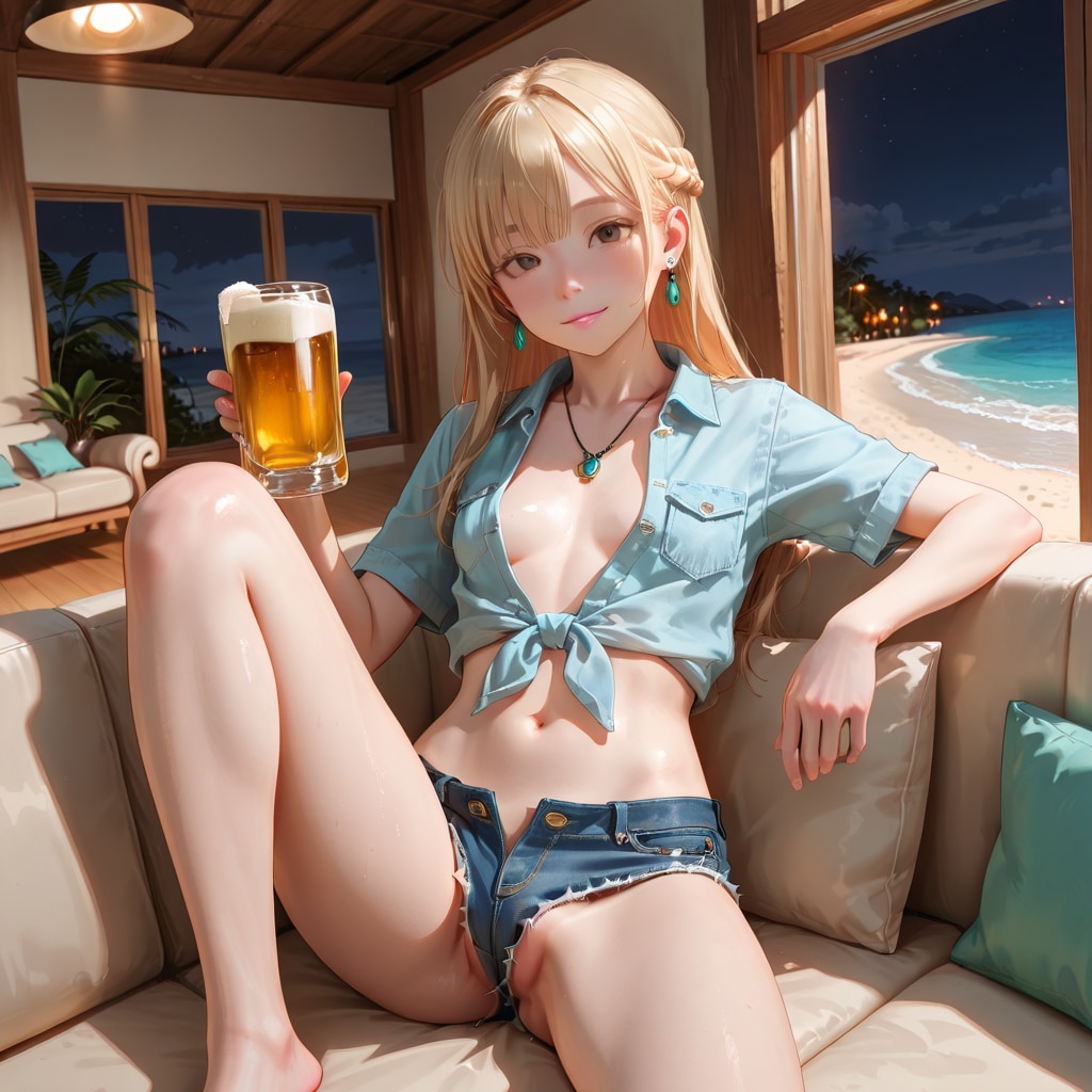 澪奈 Denim Fashion R18 (9)