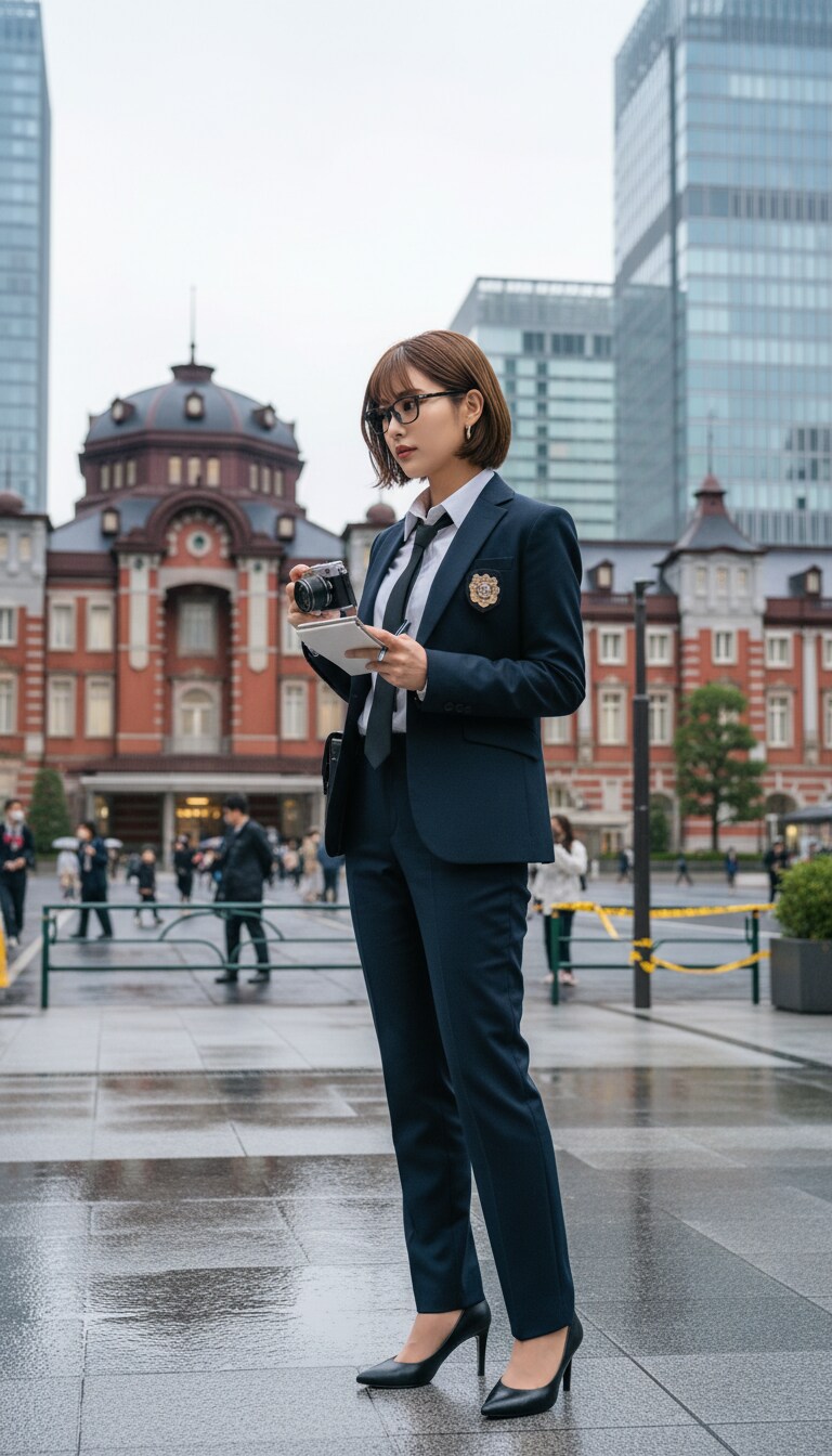 Gemini実写特集　女刑事の東京駅捜査