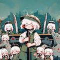 pixelizationドット絵ZRKL姉貴 3枚目
