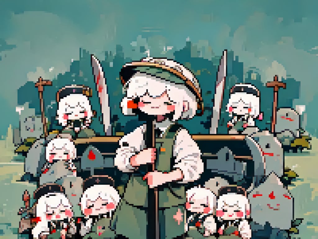 pixelizationドット絵ZRKL姉貴