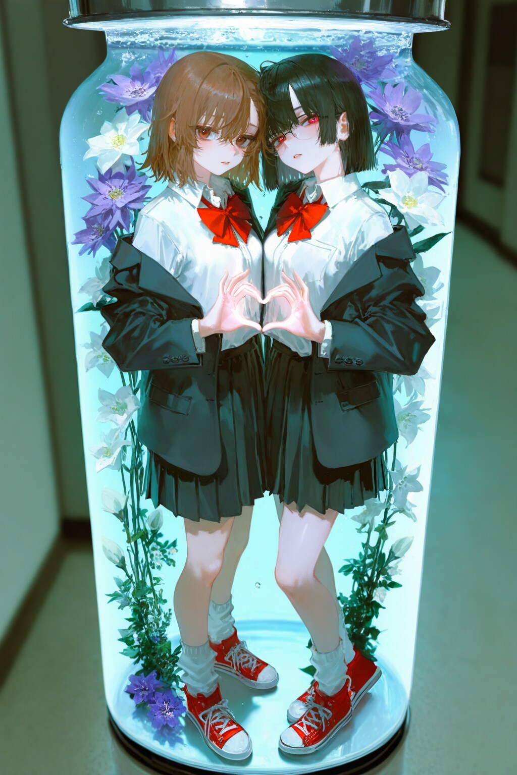 瓶の中の永遠の絆