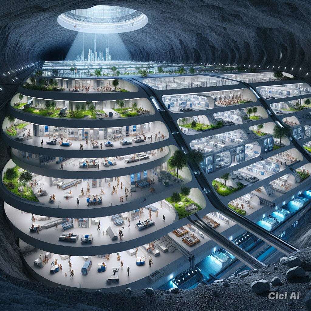 underground shelter | の人気AIイラスト・グラビア