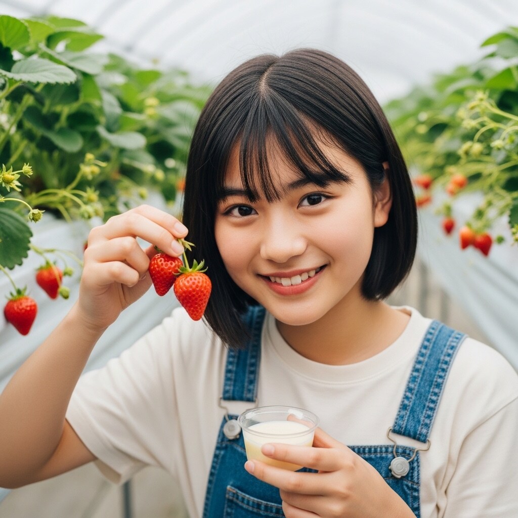 いちご狩り