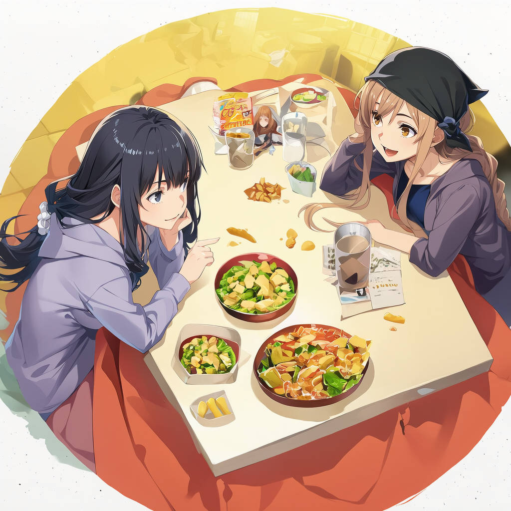 深夜までトーク
