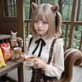シルちゃん地雷系フェイス002《おいでよ どうぶつの娘》 2枚目