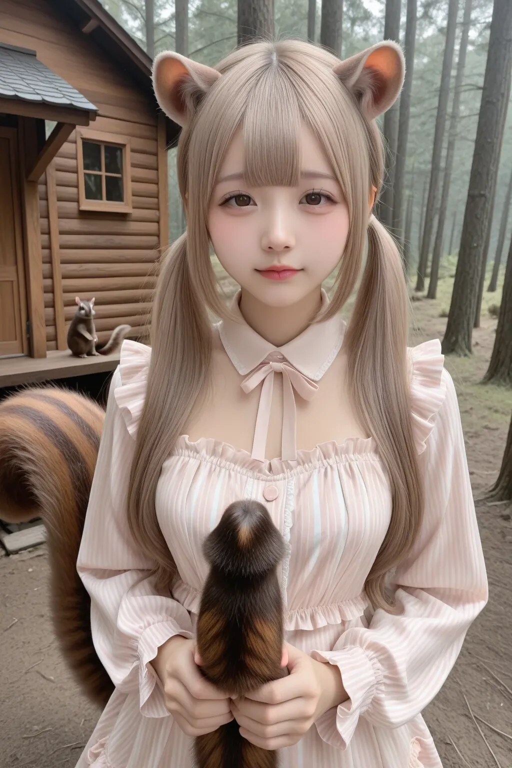 シルちゃん地雷系フェイス002《おいでよ どうぶつの娘》