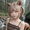 シルちゃん地雷系フェイス002《おいでよ どうぶつの娘》 6枚目