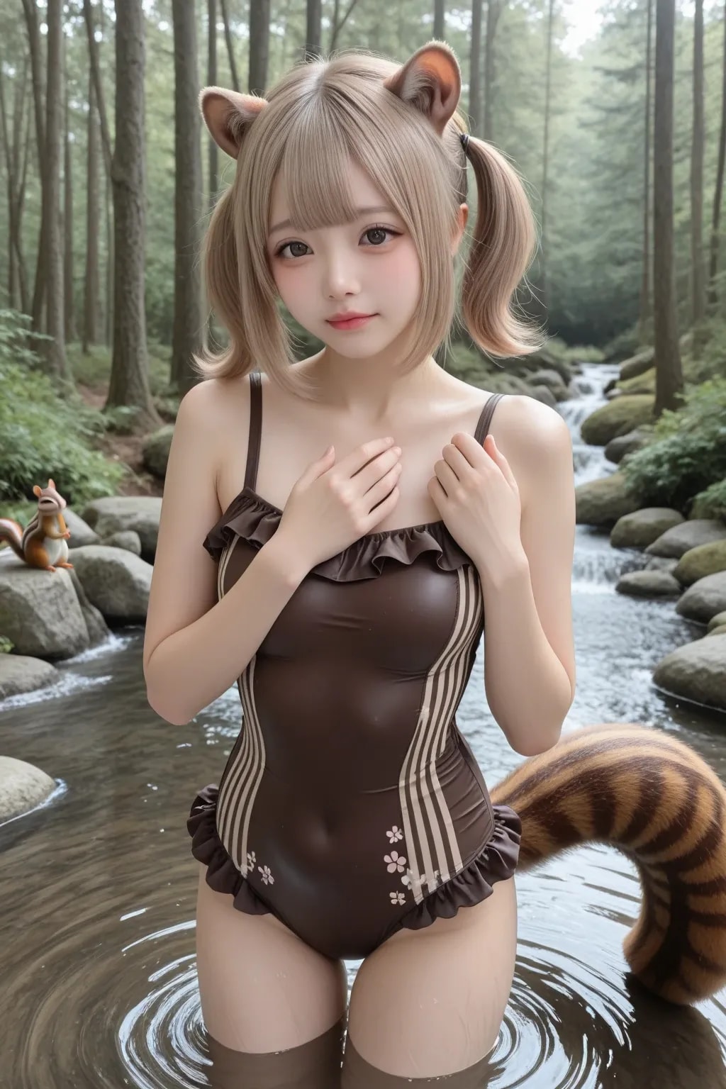 シルちゃん地雷系フェイス002《おいでよ どうぶつの娘》