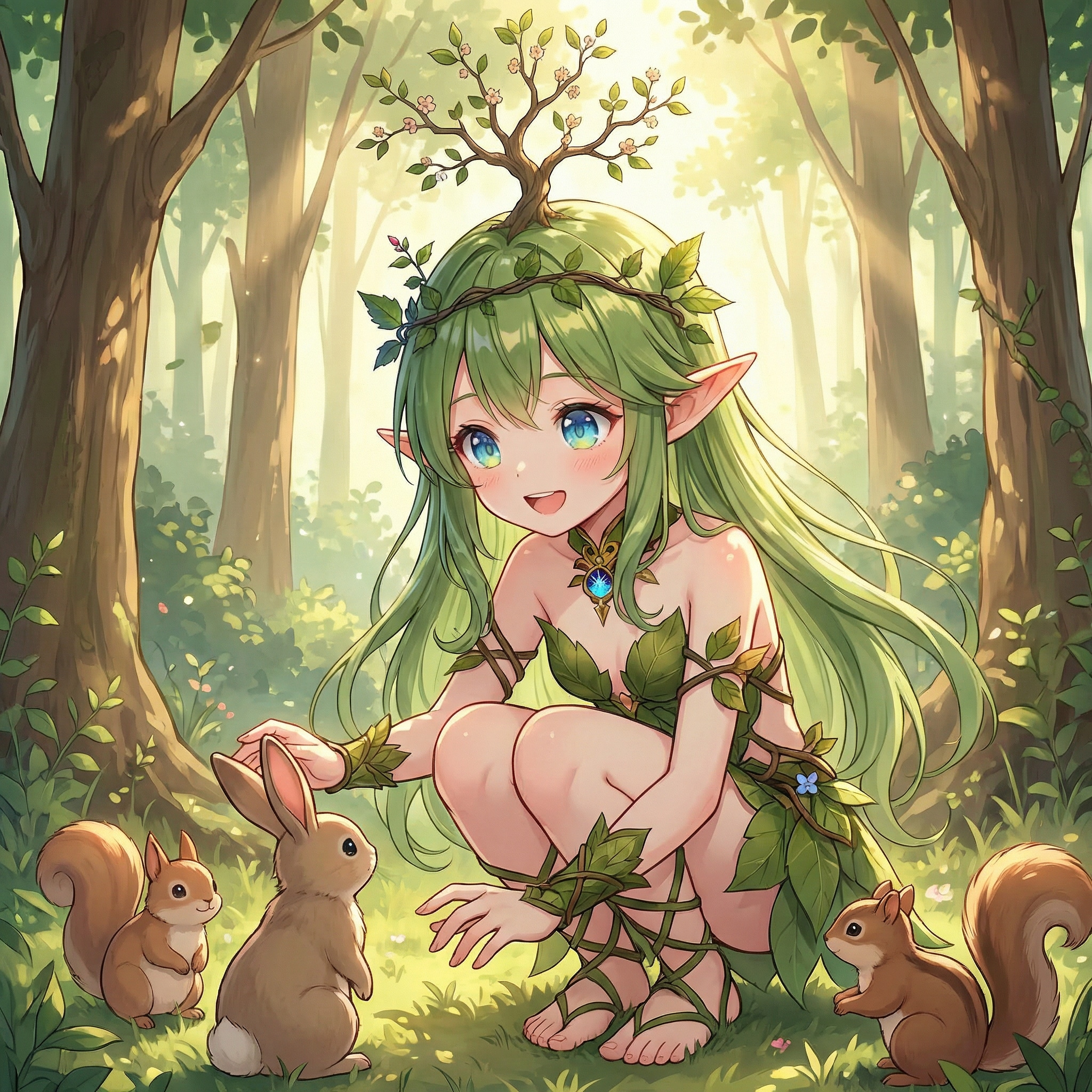 DRYADちゃん(キッズ) | の人気AIイラスト・グラビア