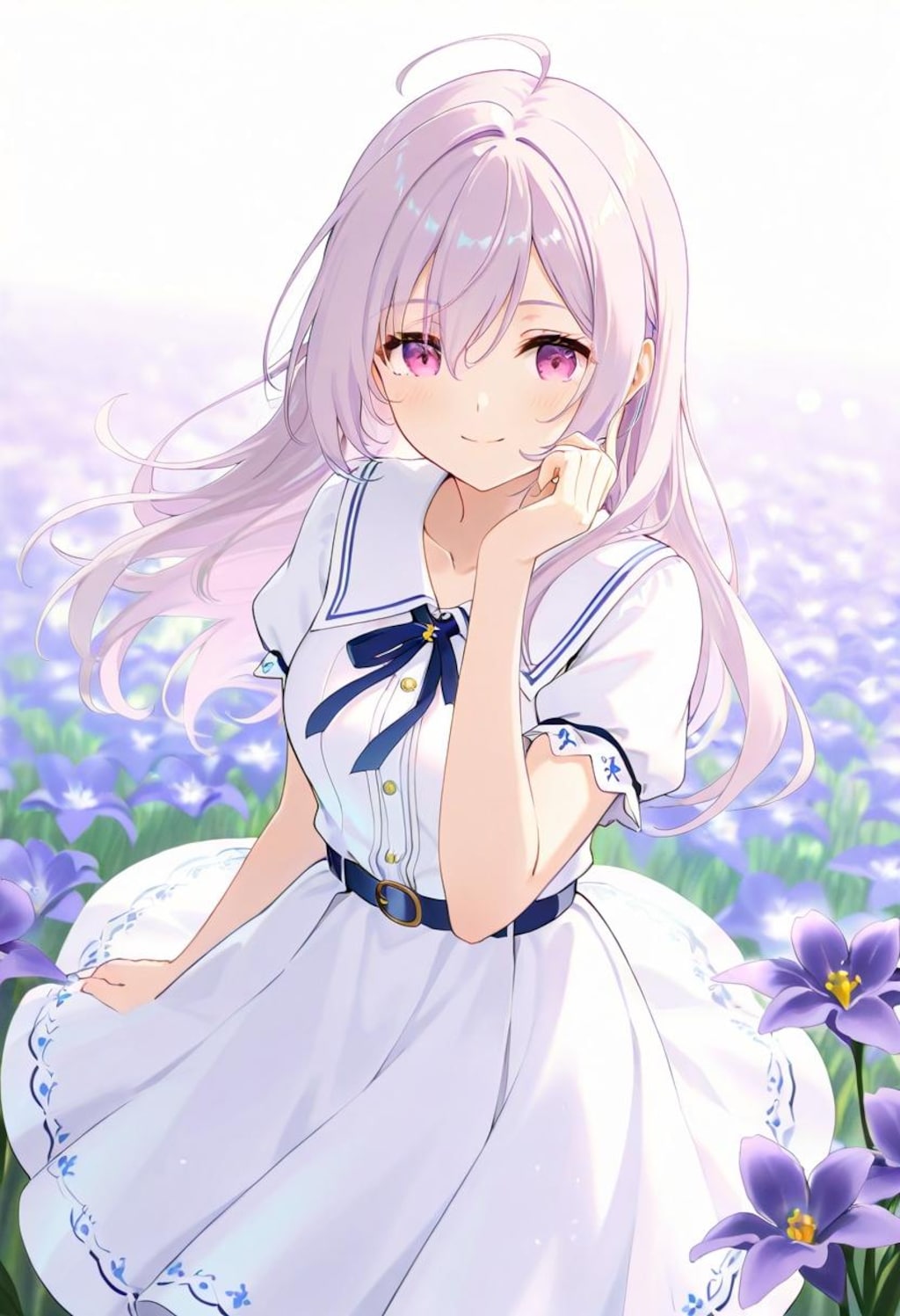 草原の青い花🪻