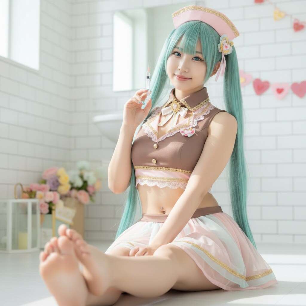 みどツイさん。バレンタインナース