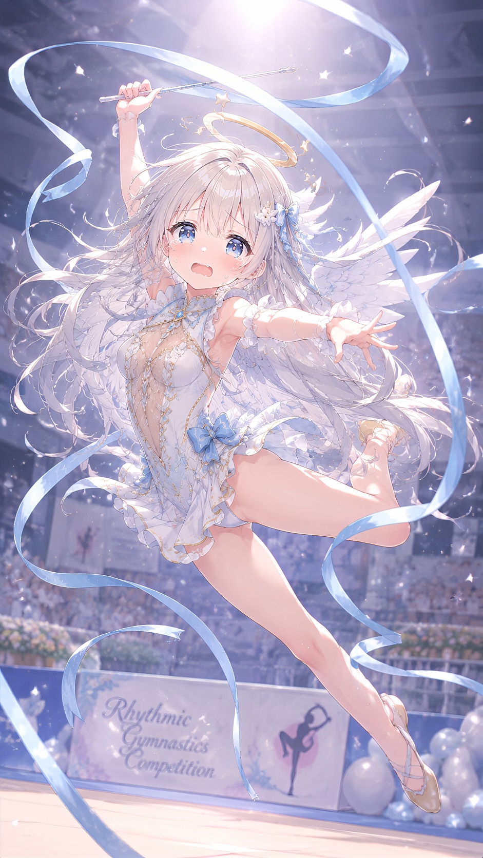 ルルエル新体操頑張るー！ | の人気AIイラスト・グラビア