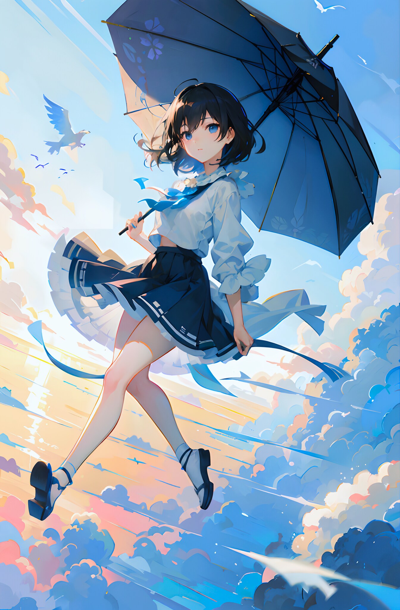 空の旅人 Re | の人気AIイラスト・グラビア