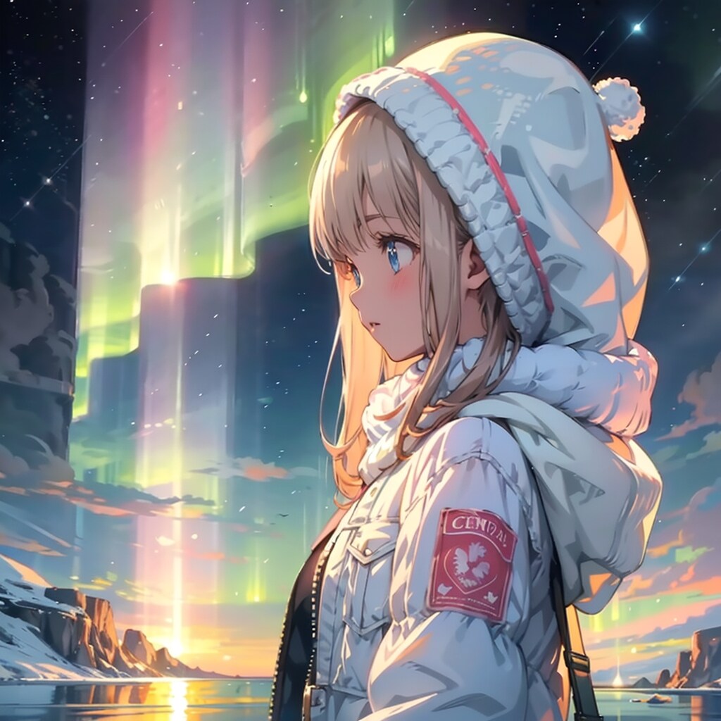 オーロラ娘 | の人気AIイラスト・グラビア