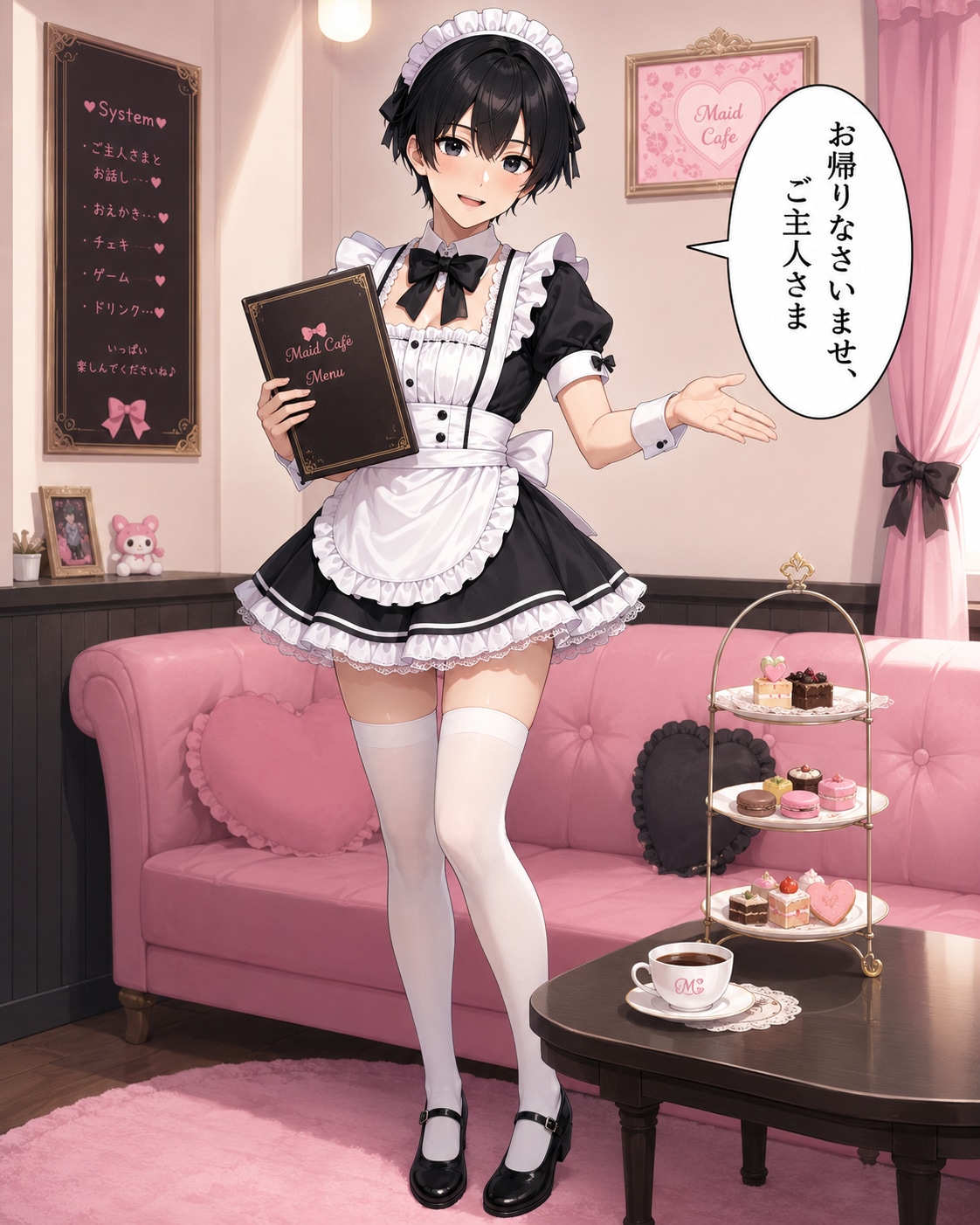 女装メイドカフェ