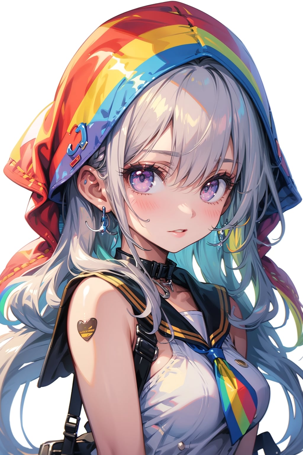 レインボー少女