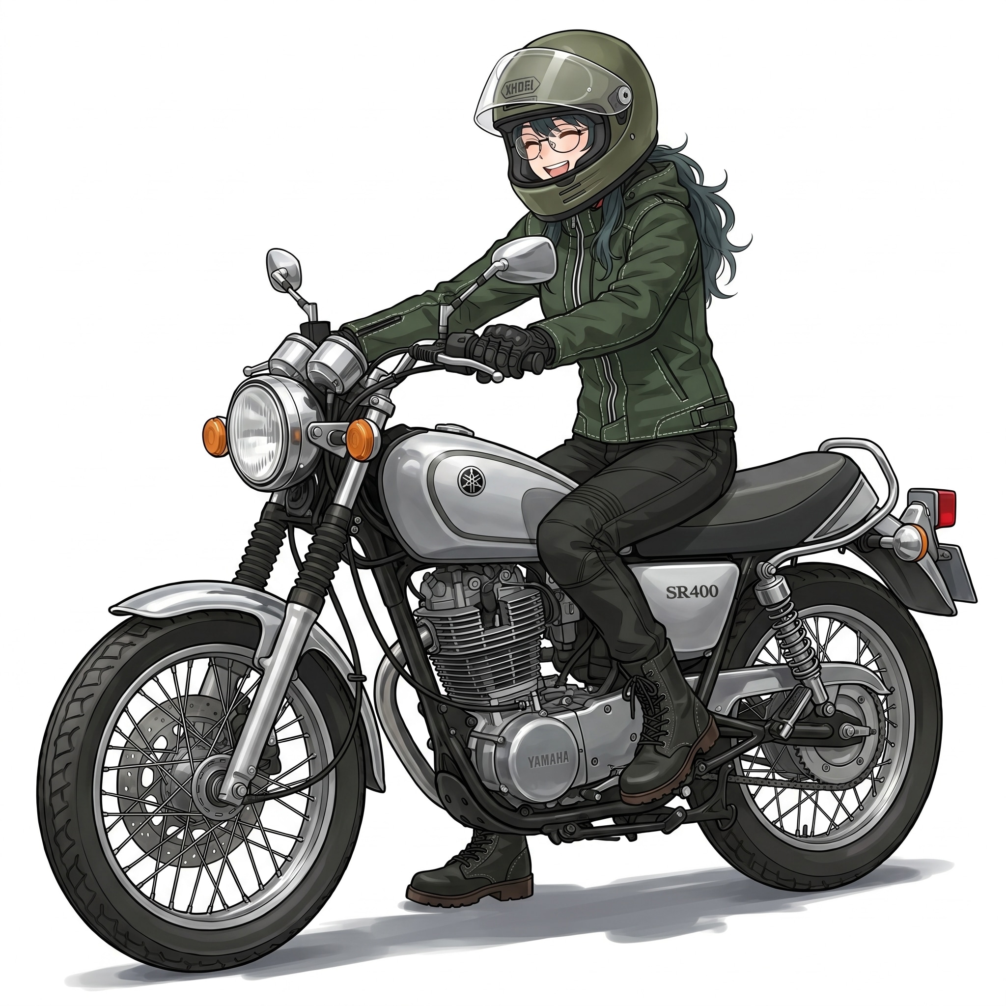 <全員>バイクガチャ4周目 | の人気AIイラスト・グラビア