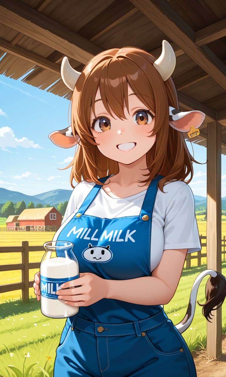世界牛乳の日 | の人気AIイラスト・グラビア
