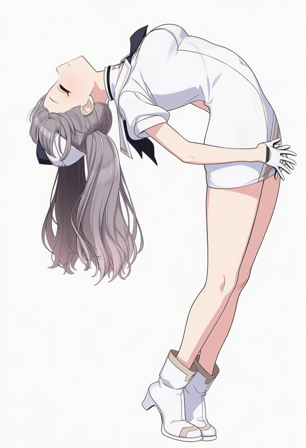 ブルアカオペレーター服　後ろ反り47