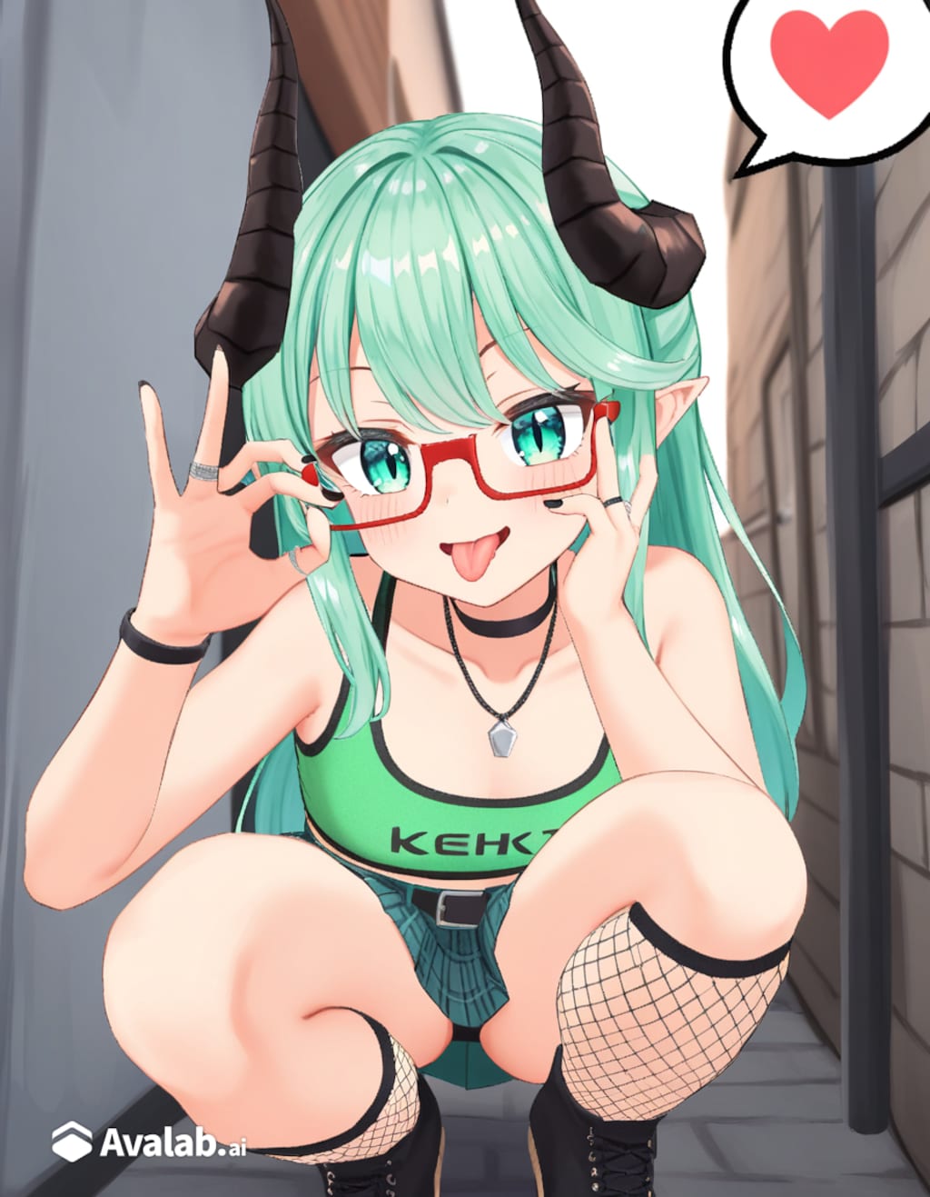 チャラついた感じのシルヴィアちゃん