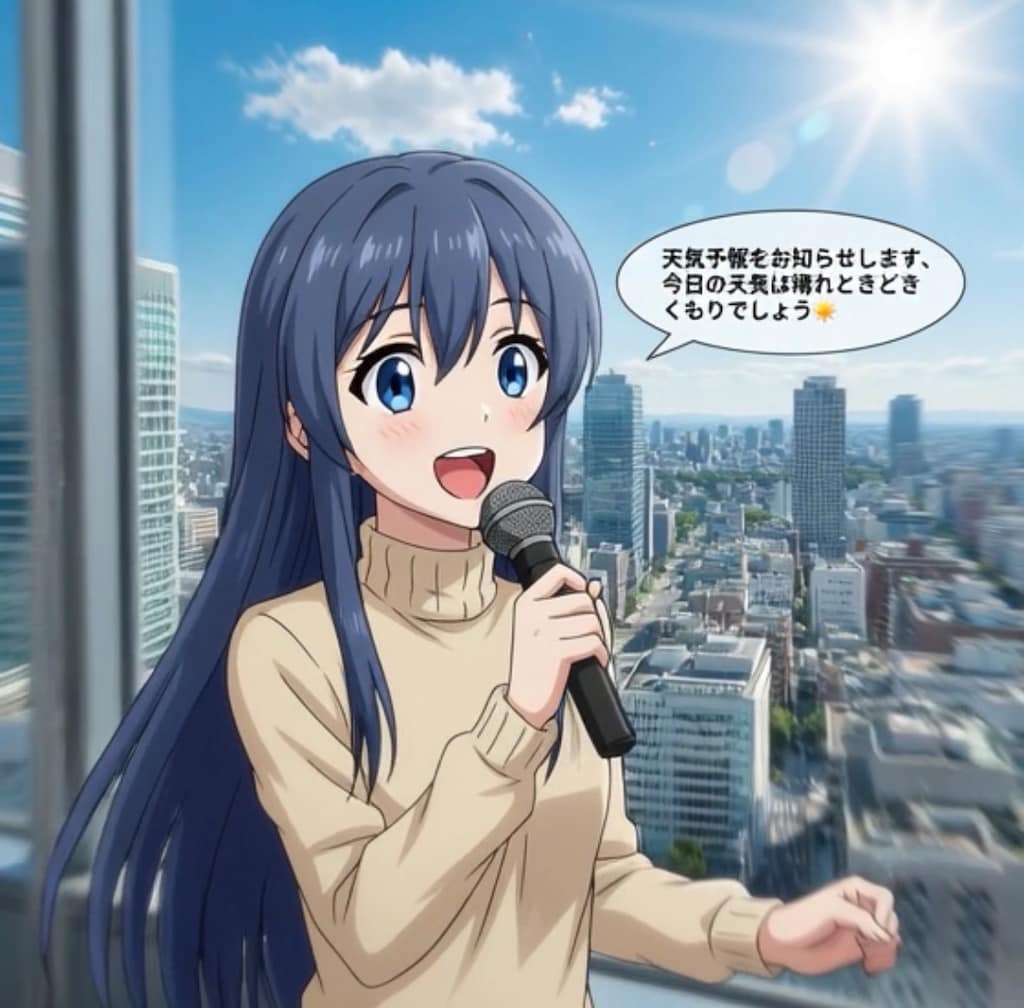 セーラアナウンサー