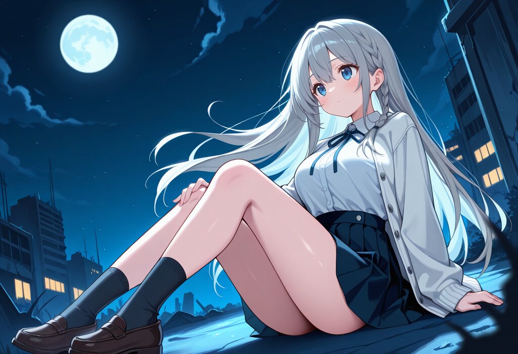 銀髪ちゃん・月光の乙女