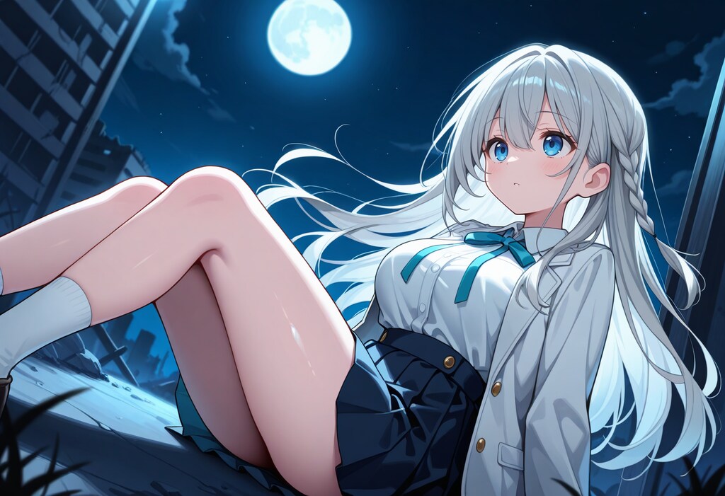 銀髪ちゃん・月光の乙女