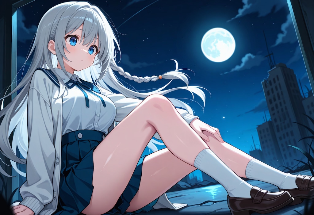 銀髪ちゃん・月光の乙女