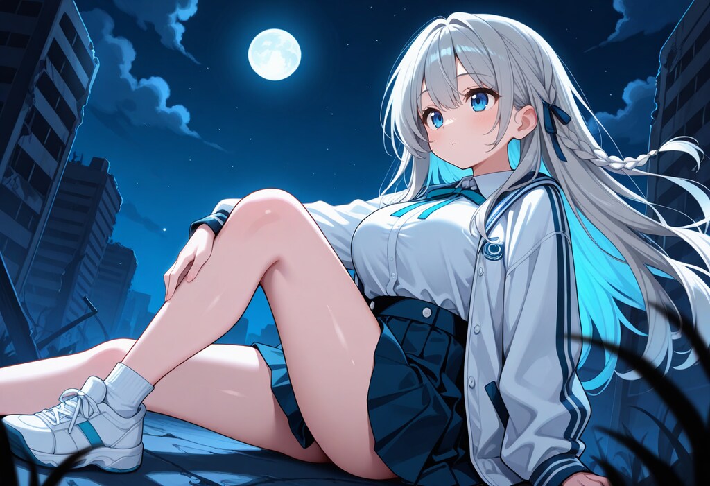 銀髪ちゃん・月光の乙女