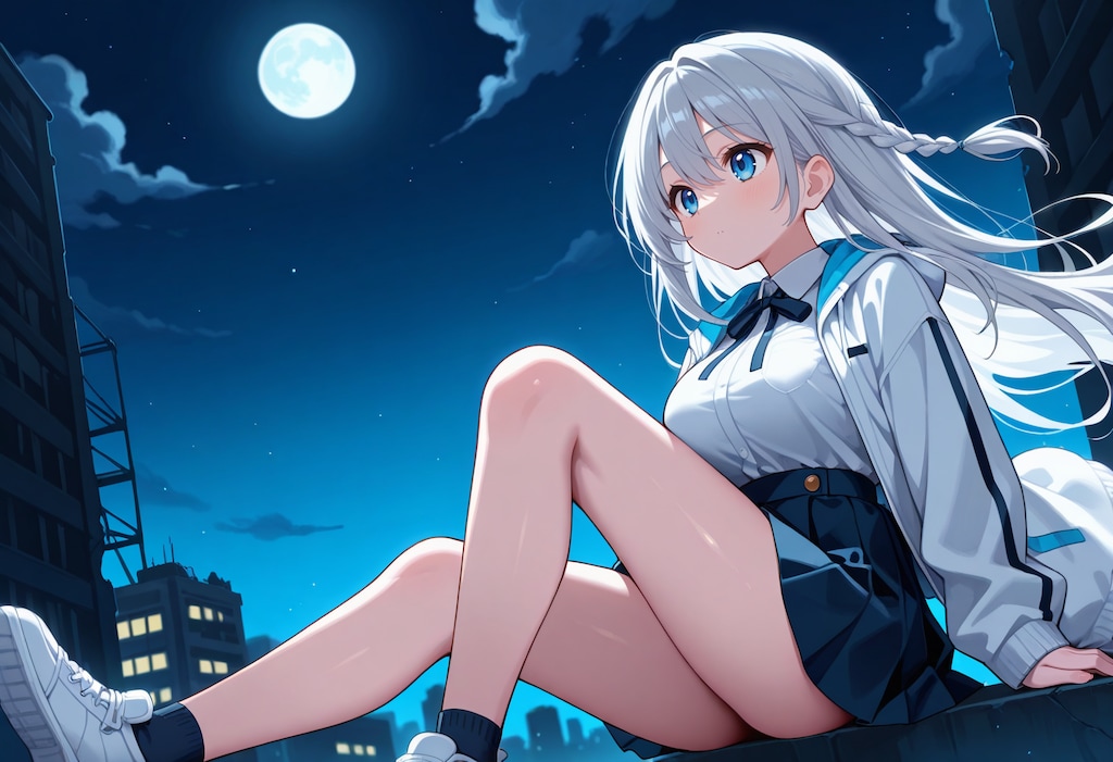 銀髪ちゃん・月光の乙女