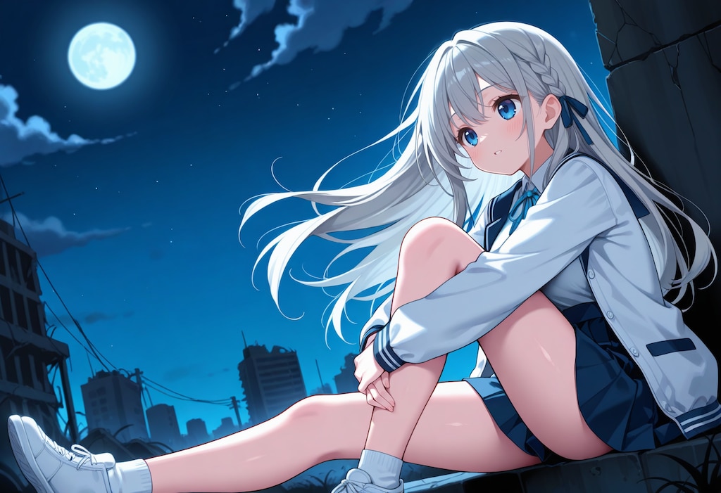 銀髪ちゃん・月光の乙女