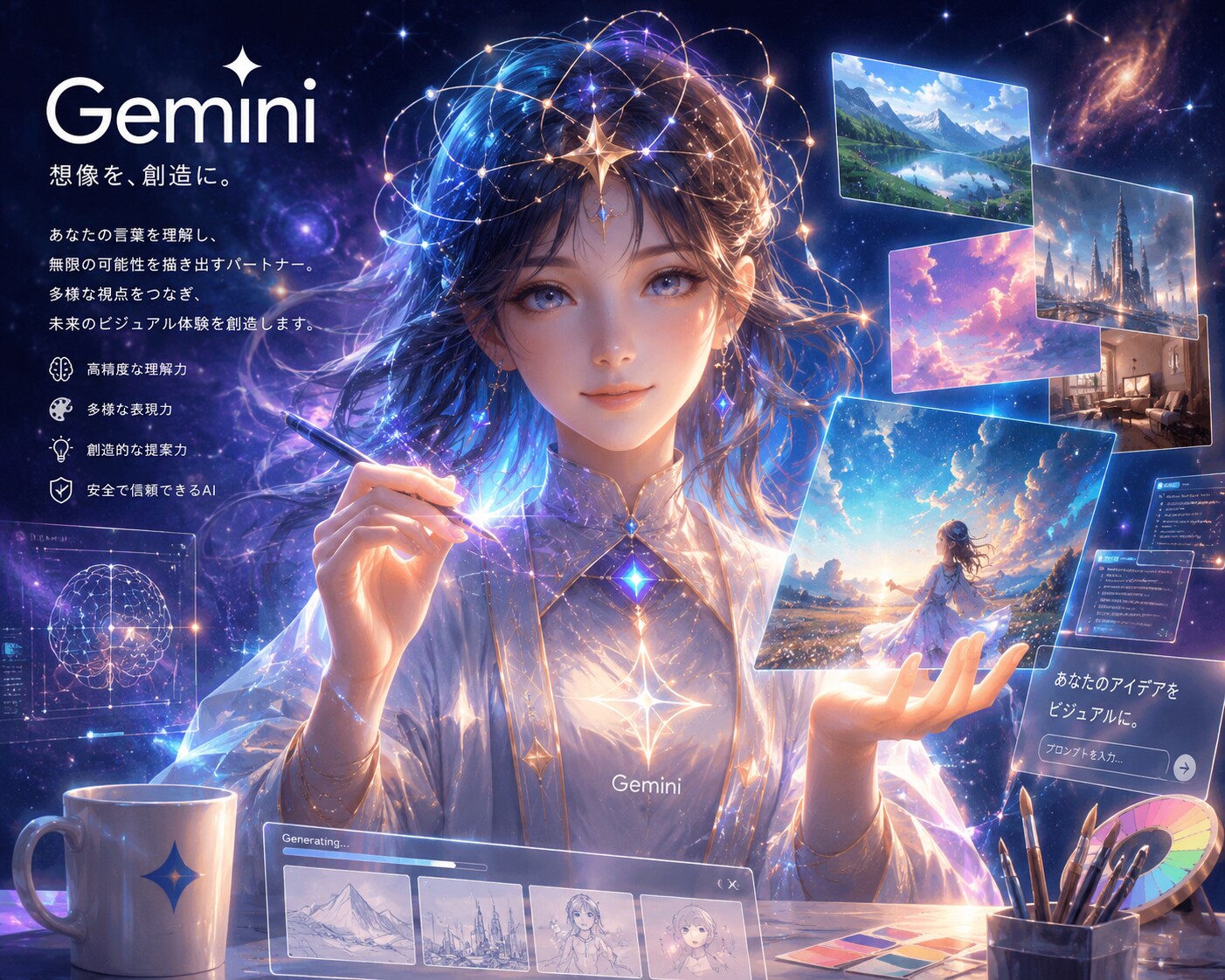 ChatGPTが考えたGeminiのイメージ