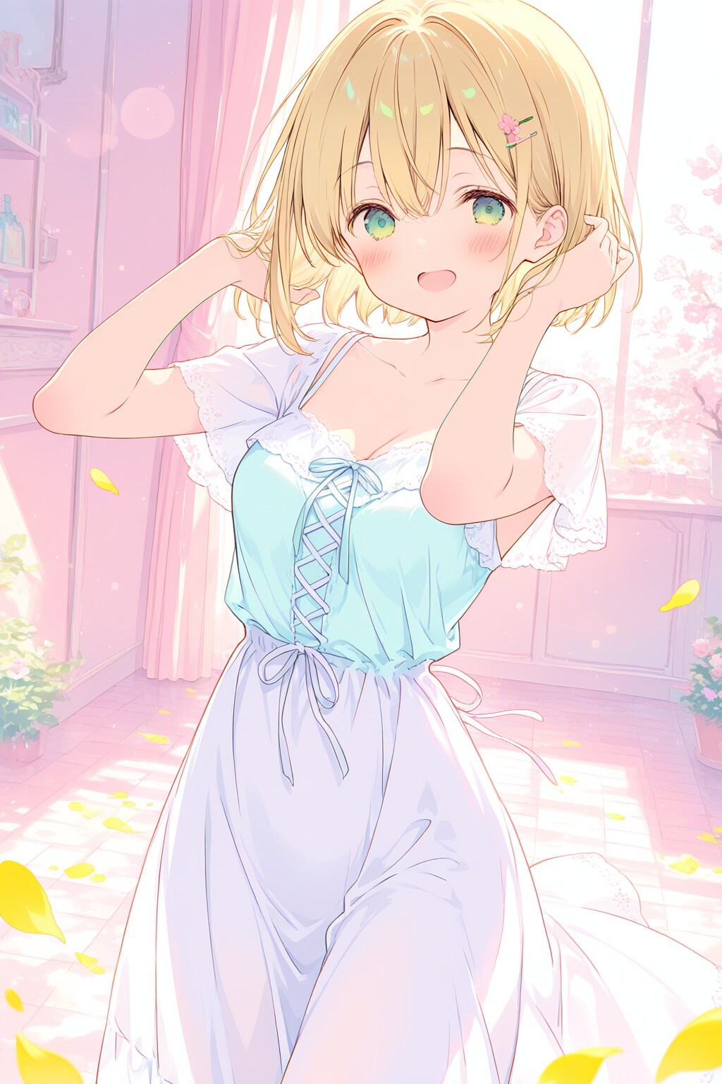 袖ありドレススカートの千鶴ちゃん