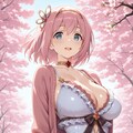 【ユイ】桜並木 6枚目