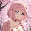 【ユイ】桜並木 3枚目