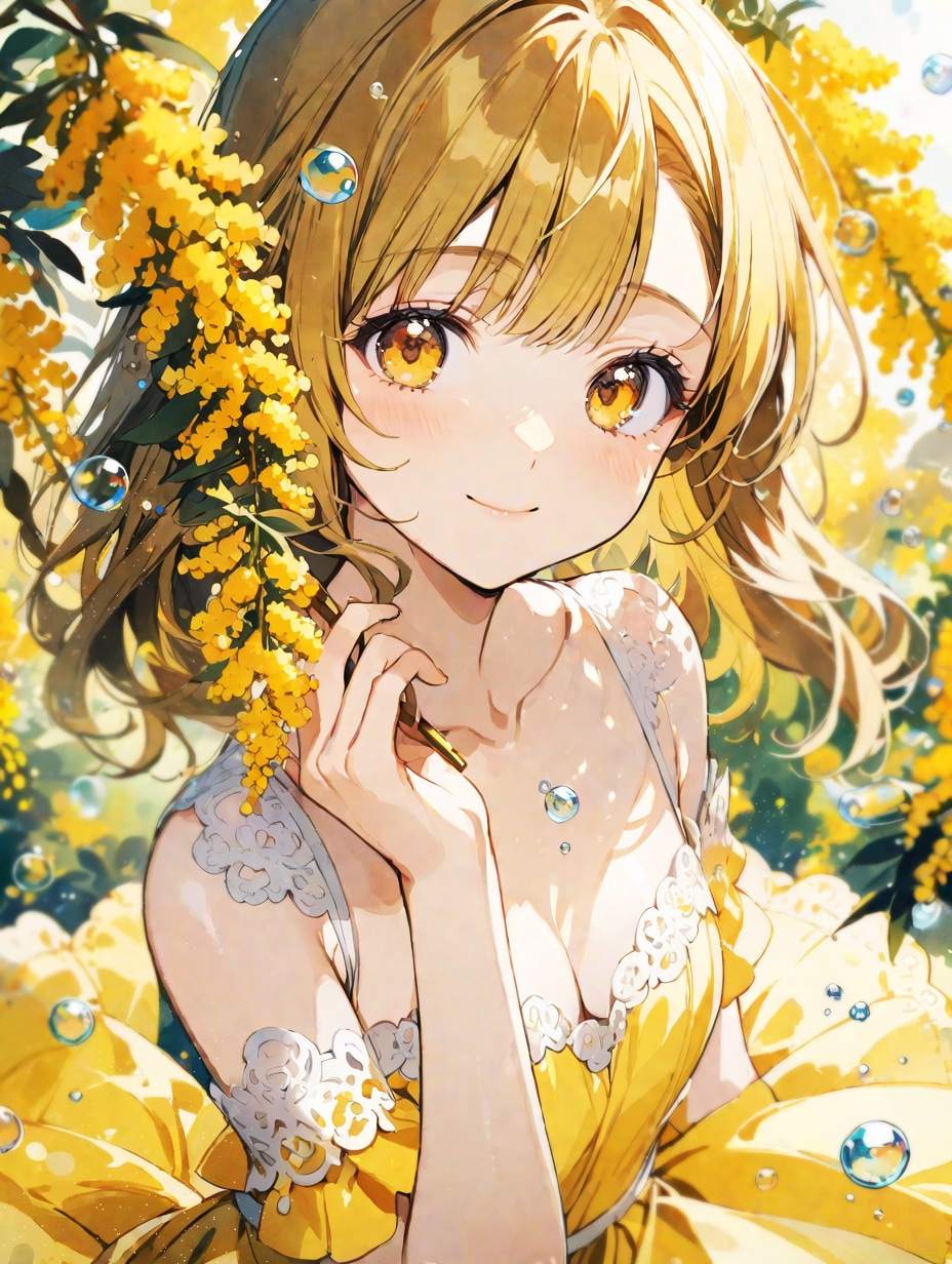 ミモザ | の人気AIイラスト・グラビア