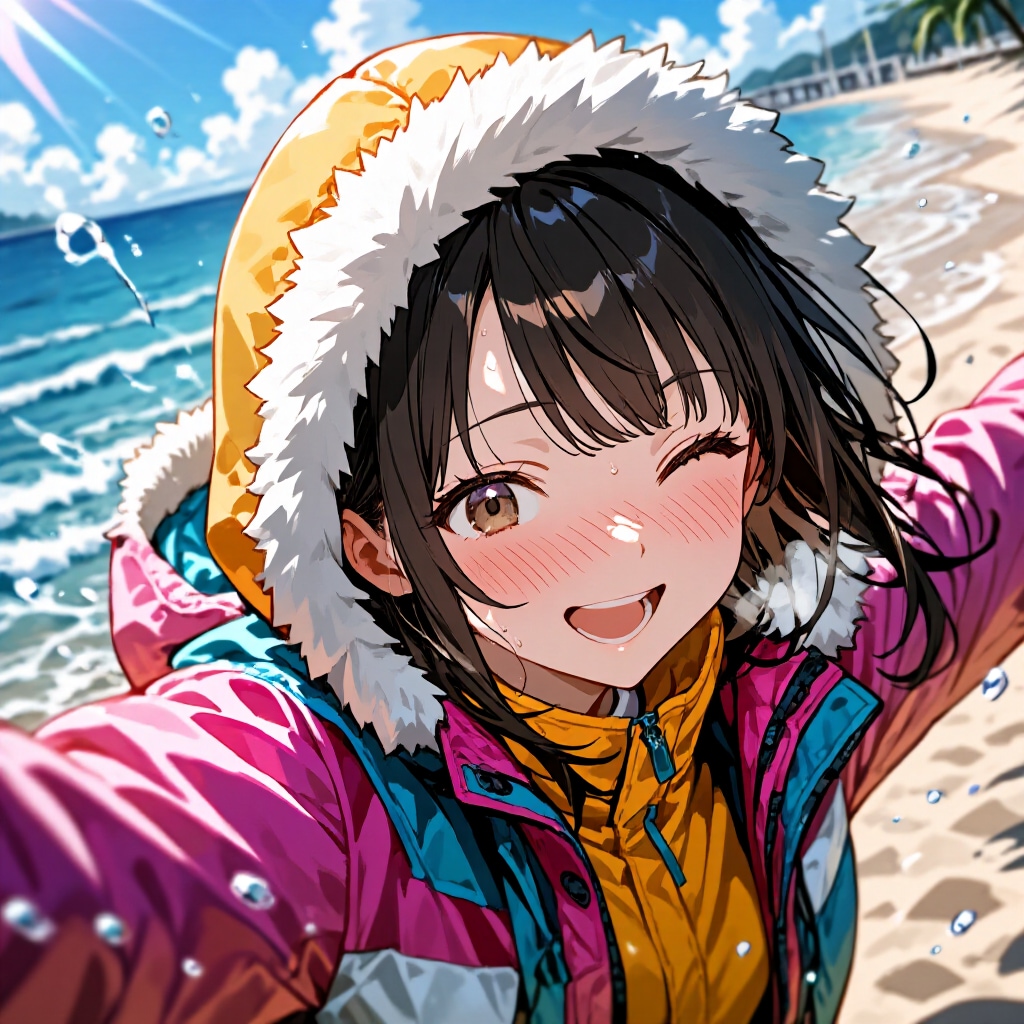 涼しくな〜れ！