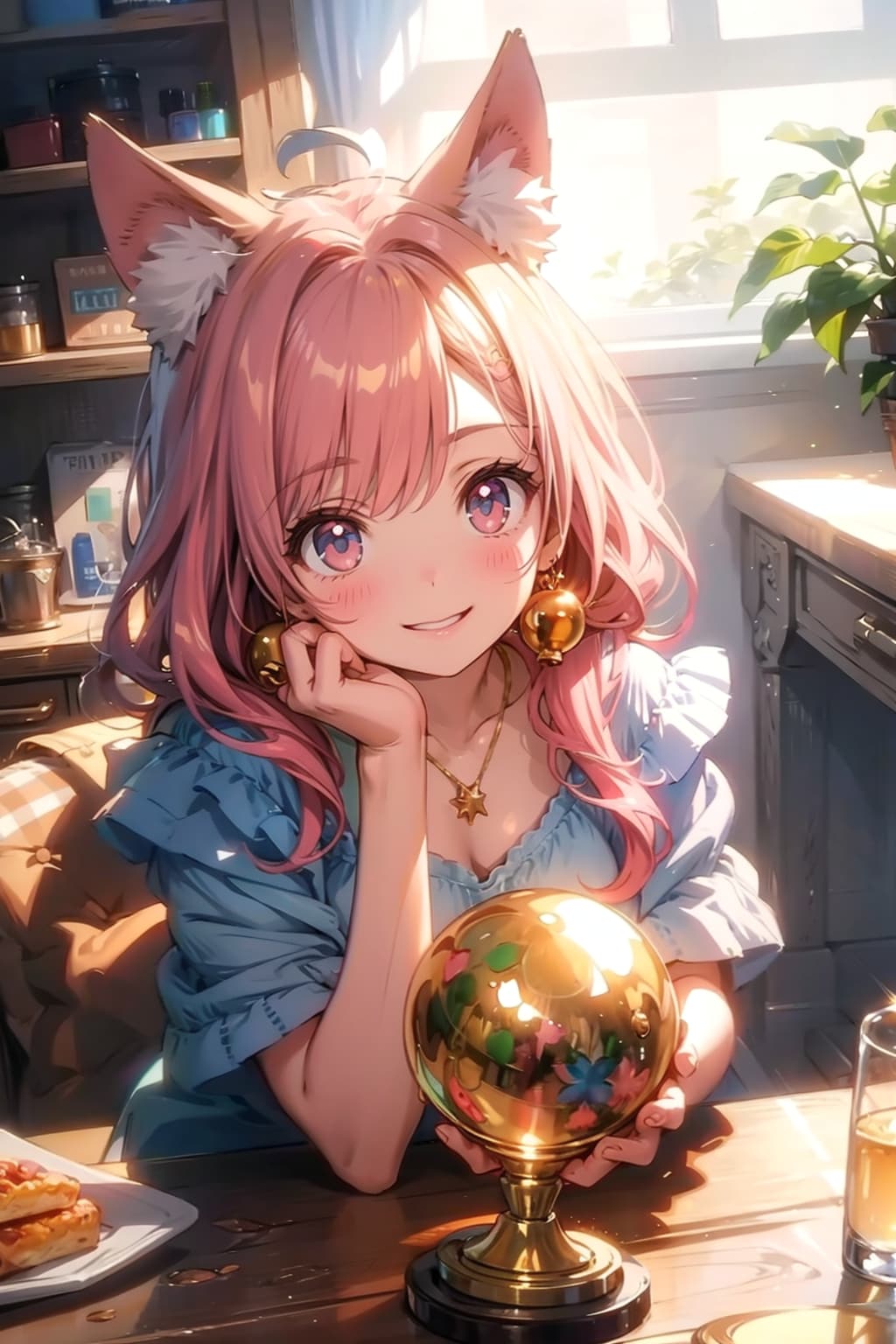 今日の狐耳娘　もぐ | の人気AIイラスト・グラビア