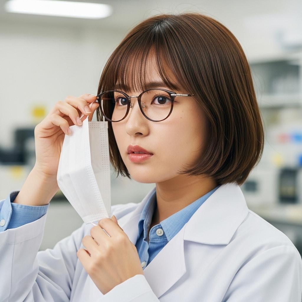 眼鏡女子（研究者）