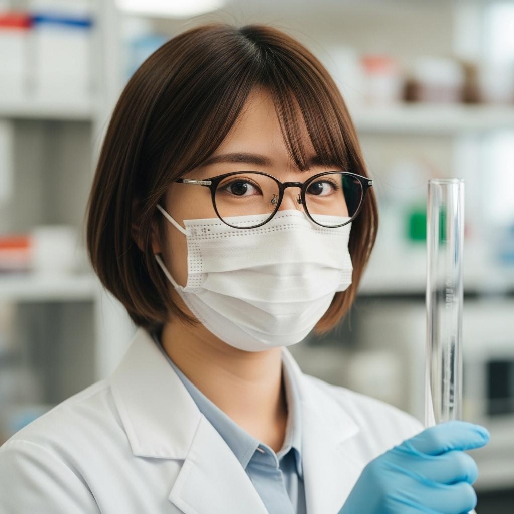 眼鏡女子（研究者）