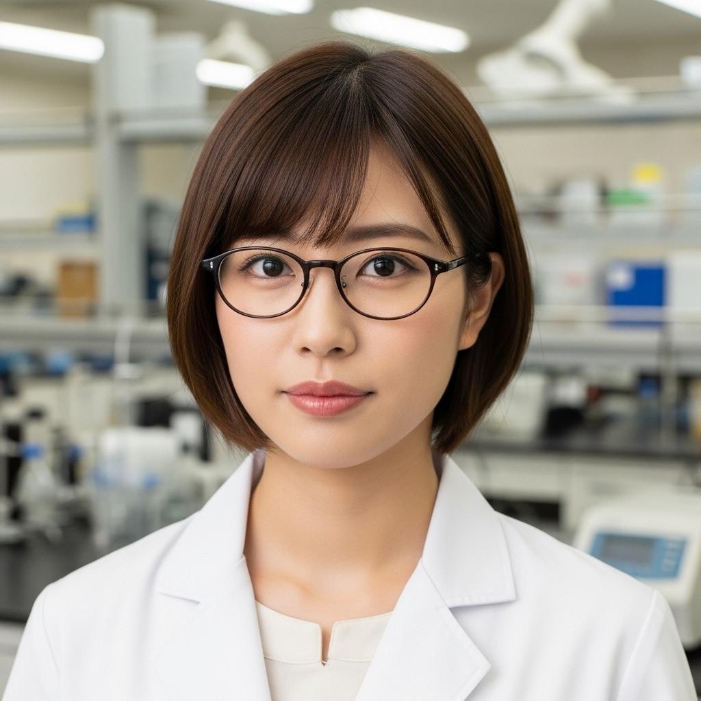 眼鏡女子（研究者）