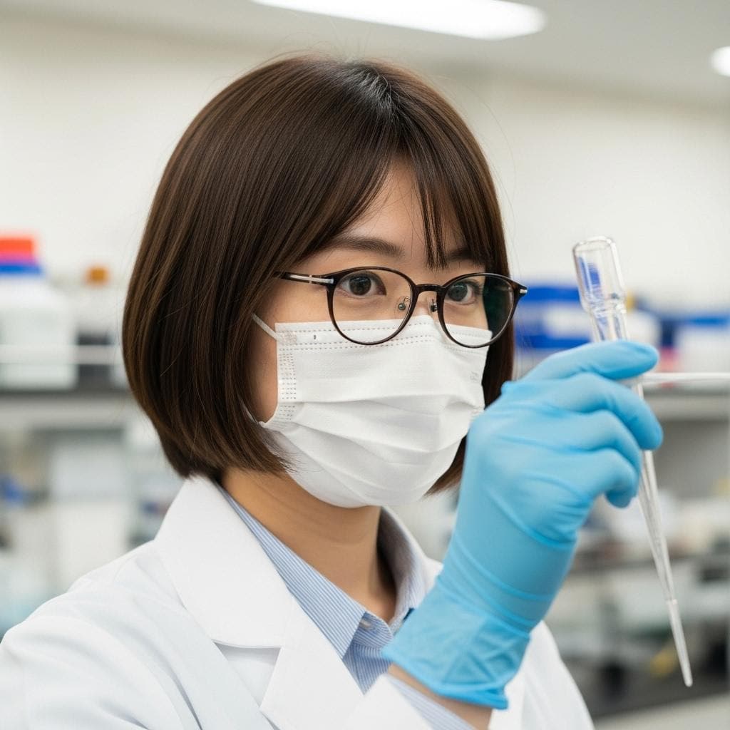 眼鏡女子（研究者）