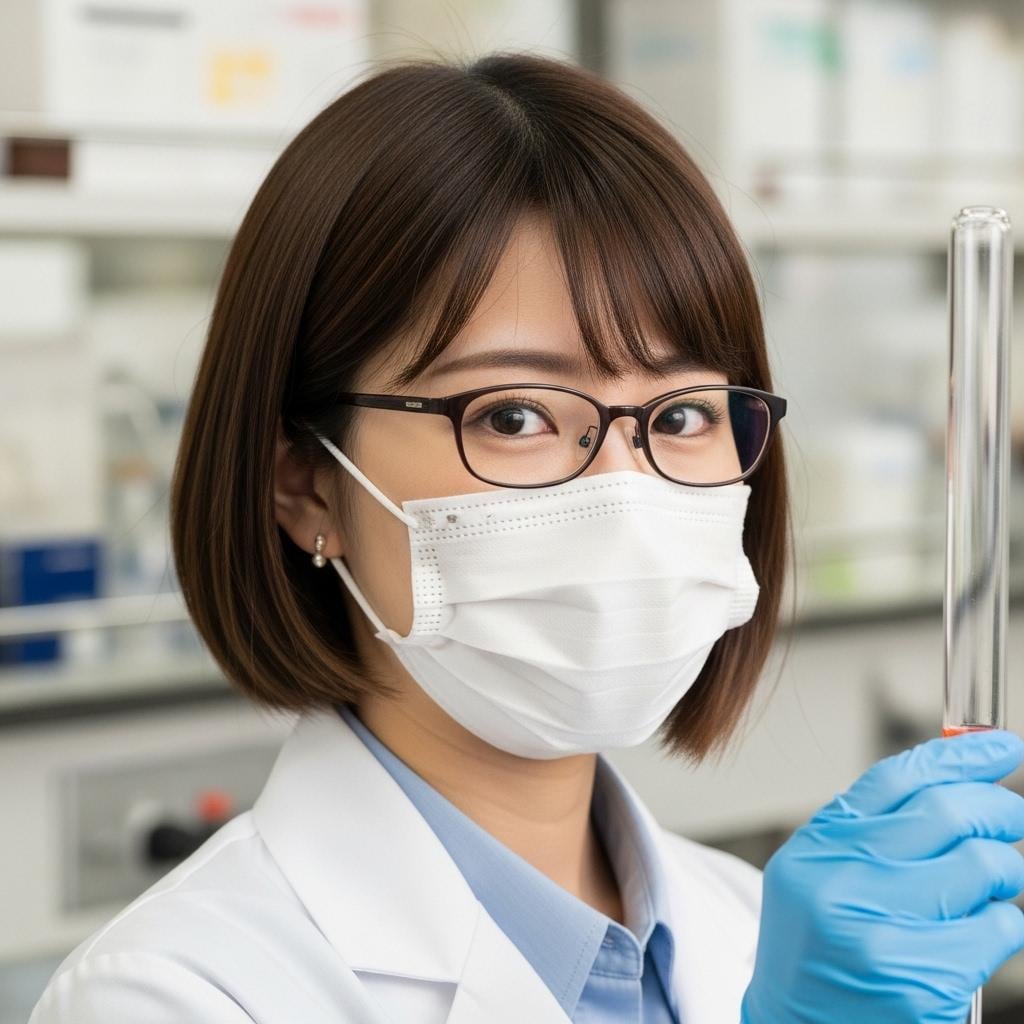 眼鏡女子（研究者）
