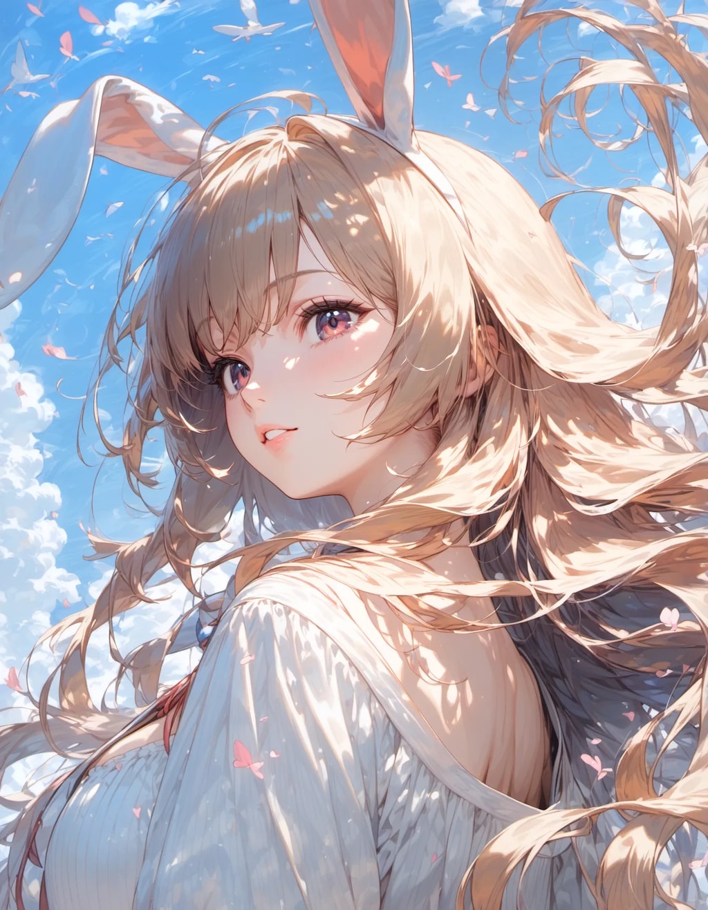 Bunny Ears in the Ethereal Sky