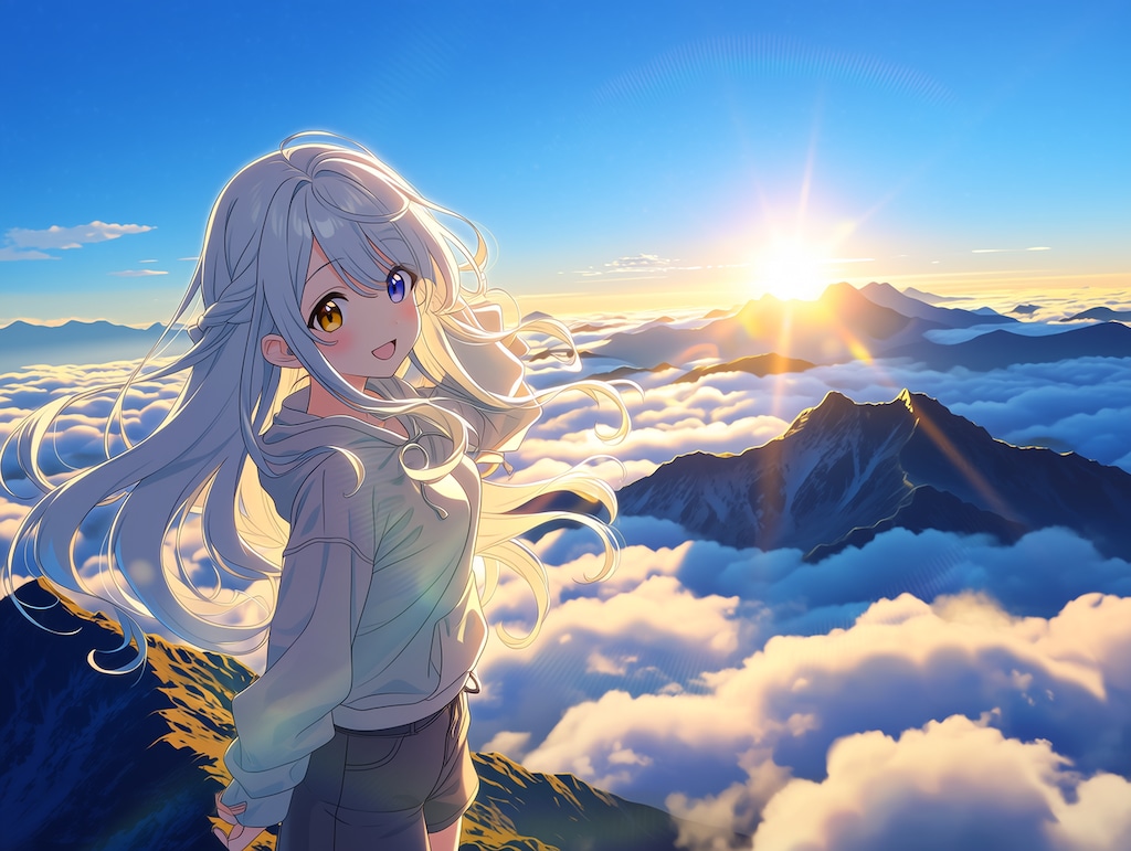 ちちぷい絶景・雲海の景色（１）虹宮あかり　niji7