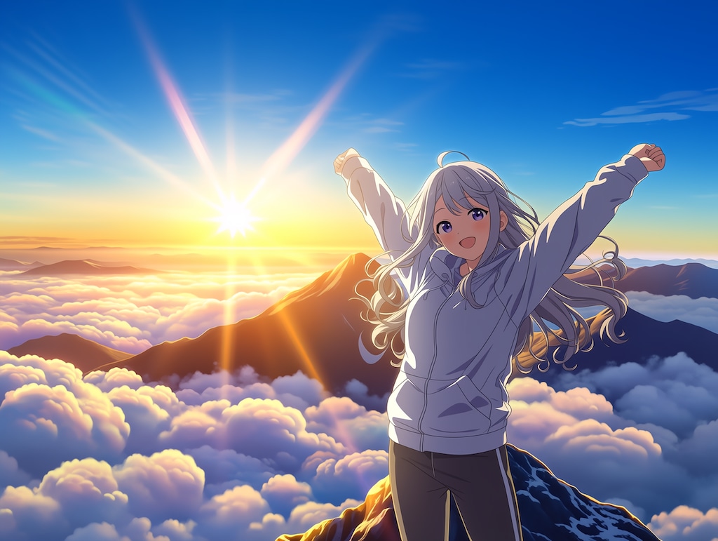 ちちぷい絶景・雲海の景色（１）虹宮あかり　niji7